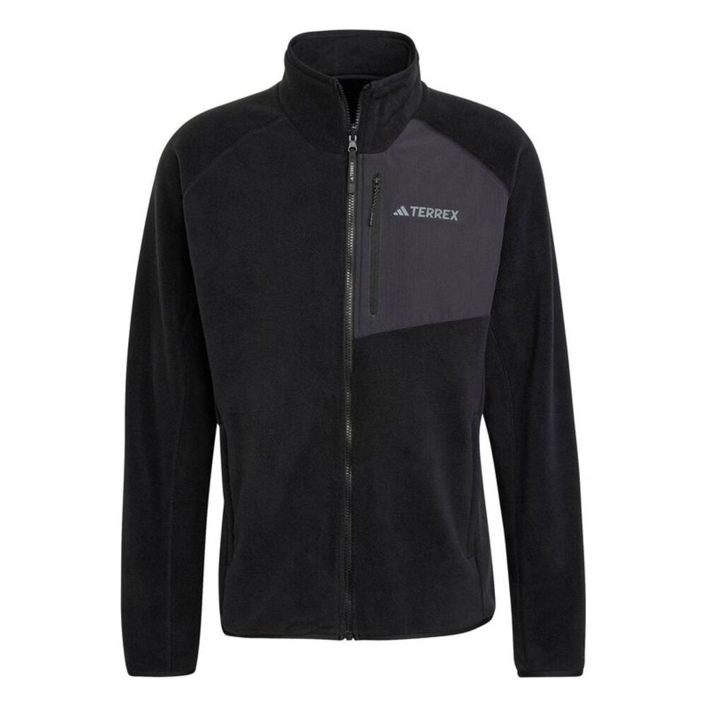 Adidas Mens Terrex Outdoor Fleece Jacket / Black